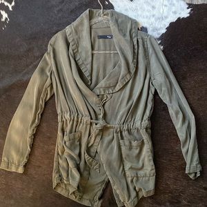 Army green jacket